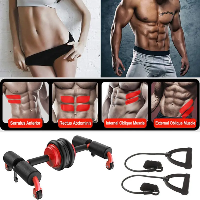 EVA Integrated Abdominal Wheel Unisex Home Workout Trainer with Kneeling Pad
EVA Integrated Abdominal Wheel Unisex Home Workout Trainer with Kneeling Pad