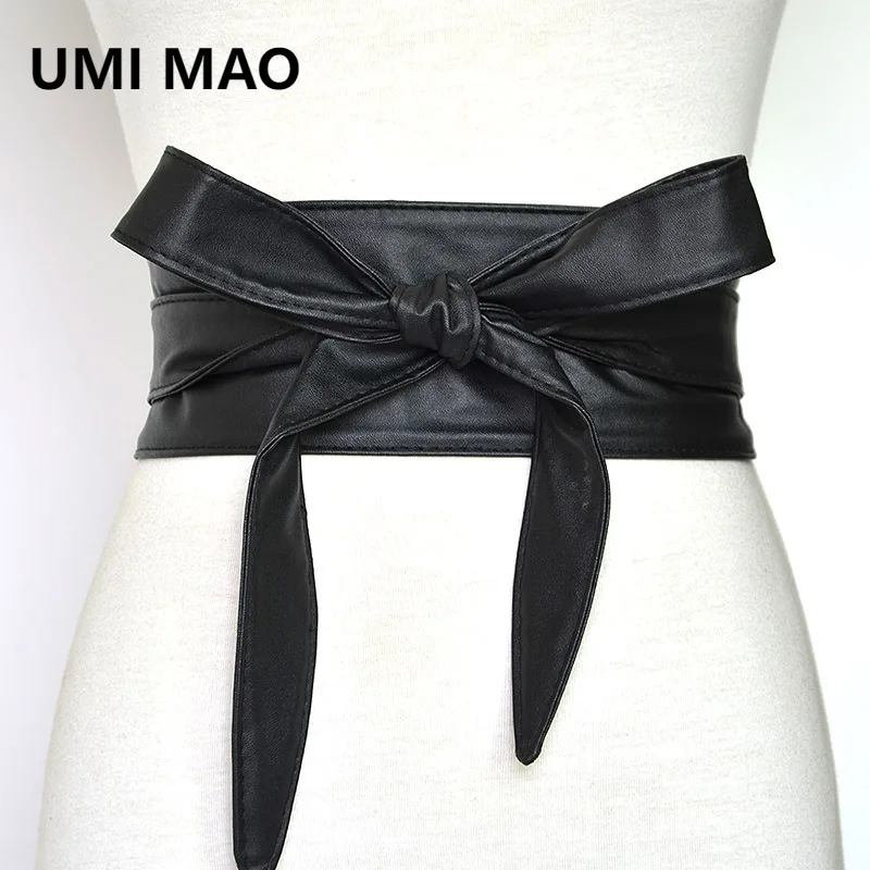 UMI MAO пояс, новый осенне-зимний широкий пояс, женский модный универсальный декоративный пояс с галстуком-бабочкой, пояс
UMI MAO пояс, новый осенне-зимний широкий пояс, женский модный универсальный декоративный пояс с галстуком-бабочкой, пояс