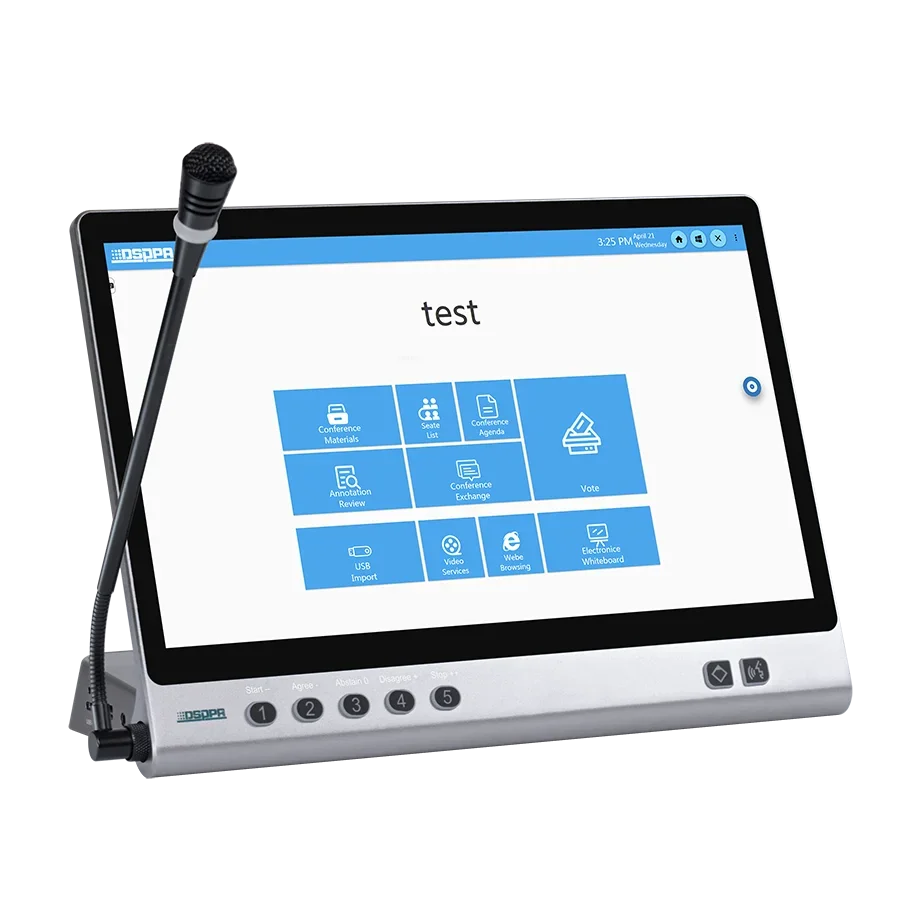 Безмапежный двусторонний настольный председатель Delegate Speaking and Voice Terminal настольная конференция
Безмапежный двусторонний настольный председатель Delegate Speaking and Voice Terminal настольная конференция