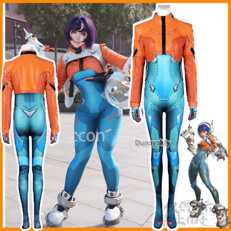 Anime Game Overwatch 2 Cosplay Juno Costume Jumpsuit Coat Wig Suit For Girls Woman Halloween Christmas Party Cos Customized
Anime Game Overwatch 2 Cosplay Juno Costume Jumpsuit Coat Wig Suit For Girls Woman Halloween Christmas Party Cos Customized