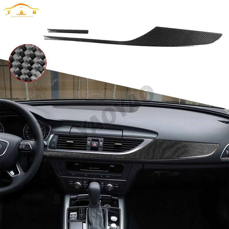 Carbon Fiber Car Sticker Dashboard Decoration Cover Trim For Audi A6 S6 C7 A7 S7 4G8 2012-2018 Cars Accessories
Carbon Fiber Car Sticker Dashboard Decoration Cover Trim For Audi A6 S6 C7 A7 S7 4G8 2012-2018 Cars Accessories