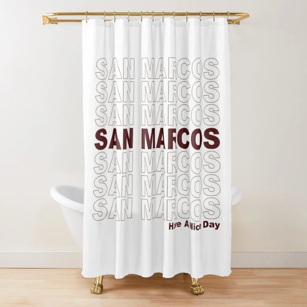 San Marcos Have A Nice Day Shower Curtain Bathroom Shower Bathroom Deco Curtain
San Marcos Have A Nice Day Shower Curtain Bathroom Shower Bathroom Deco Curtain
