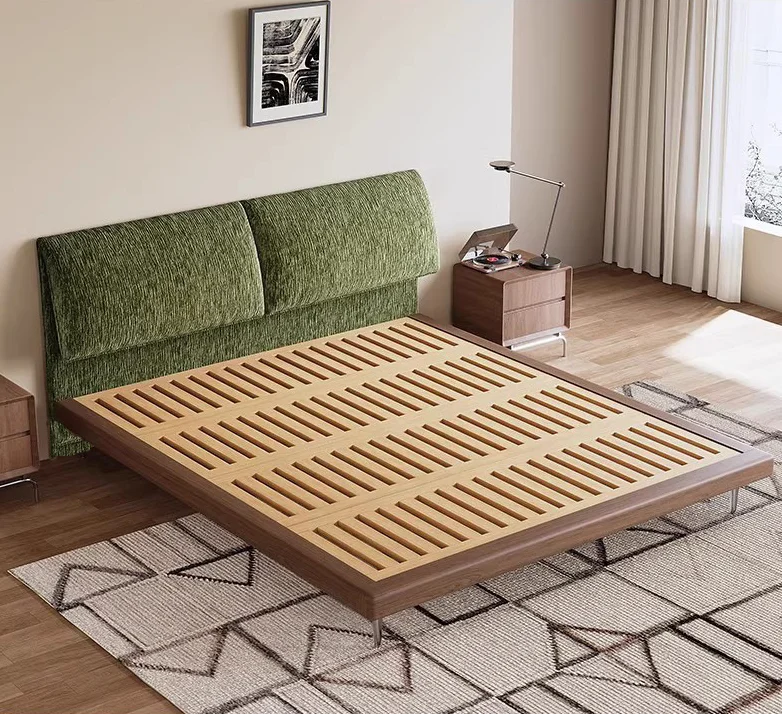 *Design Solid Wood Frame Luxury Double Bed for Master Bedroom Soft Bag Bed Edges
*Design Solid Wood Frame Luxury Double Bed for Master Bedroom Soft Bag Bed Edges