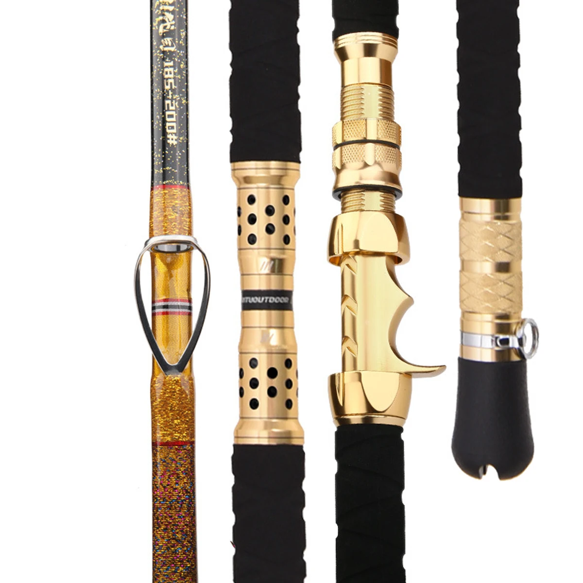2.1M solid deep-sea boat fishing rod Super hard fishing rod Iron plate rod Drag fishing rod Release rod Sea fishing rod
2.1M solid deep-sea boat fishing rod Super hard fishing rod Iron plate rod Drag fishing rod Release rod Sea fishing rod