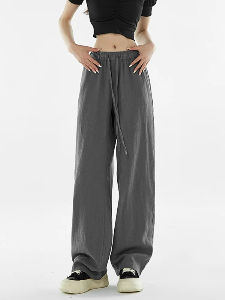 Новые китайские мужские свободные брюки с широкими штанинами из хлопка и льна, повседневные летние тонкие брюки из ледяного шелка, дышащие прямые брюки
Новые китайские мужские свободные брюки с широкими штанинами из хлопка и льна, повседневные летние тонкие брюки из ледяного шелка, дышащие прямые брюки