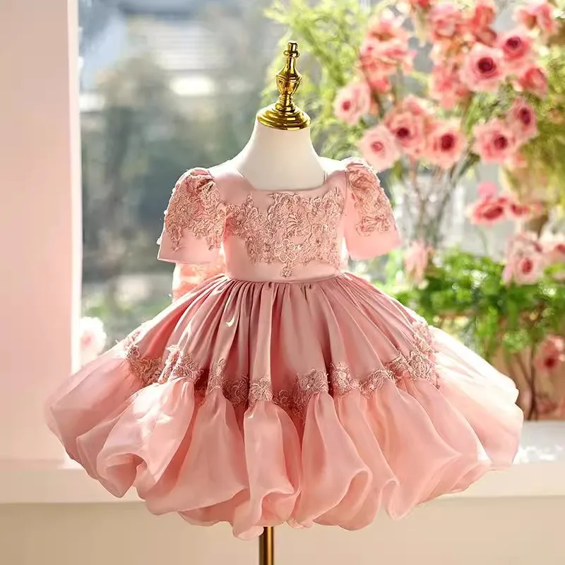 Детский костюм для выступления на фортепиано, свадебное платье принцессы с цветочным узором для маленького первого дня рождения
Детский костюм для выступления на фортепиано, свадебное платье принцессы с цветочным узором для маленького первого дня рождения