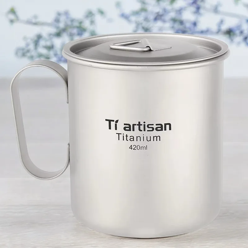 Camping Mug Titanium Cup Tourist Tableware Picnic Utensils Outdoor Kitchen Equipment Travel Cooking set Cookware Hiking
Camping Mug Titanium Cup Tourist Tableware Picnic Utensils Outdoor Kitchen Equipment Travel Cooking set Cookware Hiking