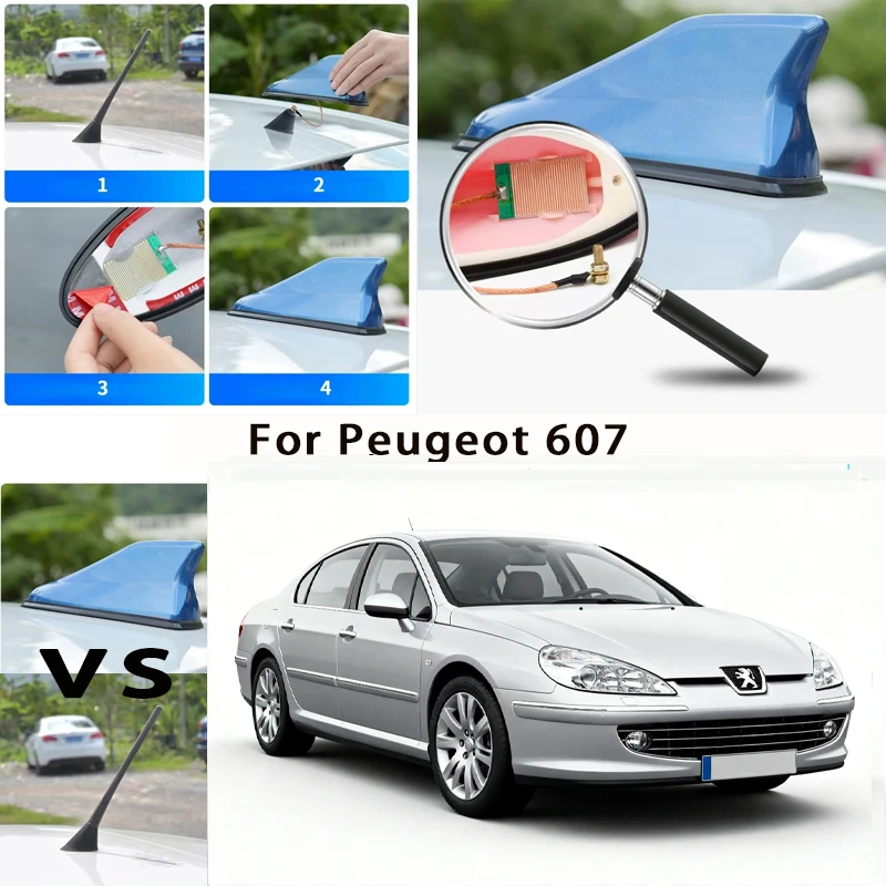 For Peugeot 607 Car Shark Fin Antenna Roof Mount AM FM Signal Amplifier Auto Radio Aerial Topper Waterproof Car Accessories
For Peugeot 607 Car Shark Fin Antenna Roof Mount AM FM Signal Amplifier Auto Radio Aerial Topper Waterproof Car Accessories