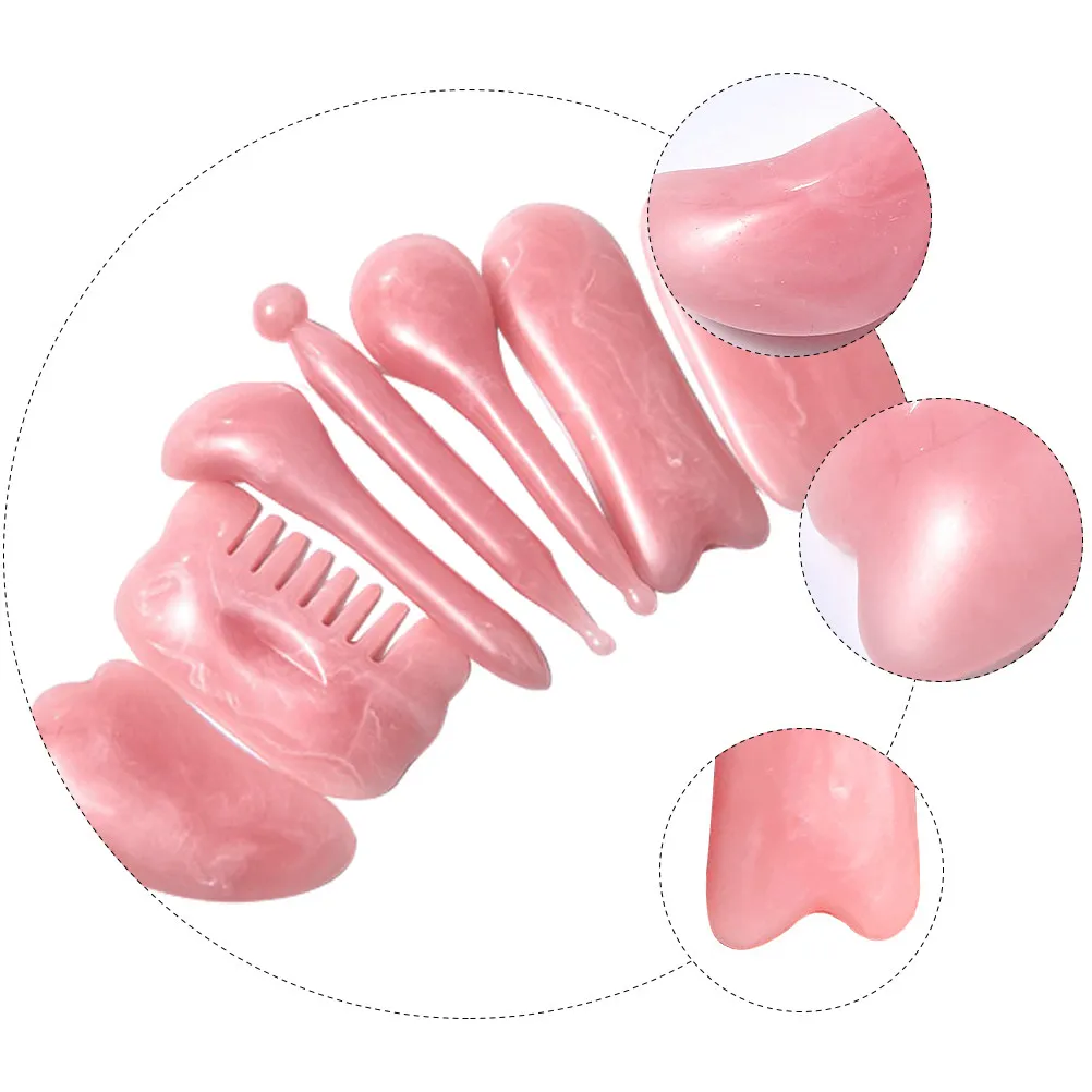 7Pcs Guasha Facial Massage Tools Set Natural Resin Scraper Board Relax Muscle Tension Beauty Therapy Spa Care Gift
7Pcs Guasha Facial Massage Tools Set Natural Resin Scraper Board Relax Muscle Tension Beauty Therapy Spa Care Gift