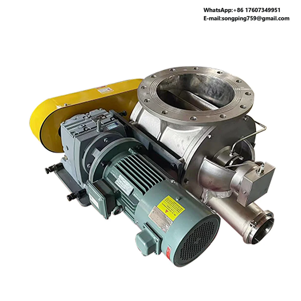 Air-driven Rotary Valve, Used in Pneumatic Conveying Systems and Industrial Rotary Feeders
Air-driven Rotary Valve, Used in Pneumatic Conveying Systems and Industrial Rotary Feeders