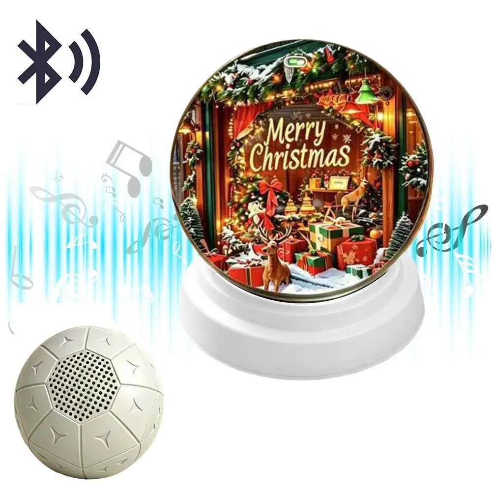 3D Electronic Crystal Ball Video Ball Bluetooth Speaker Desktop Ornament For Electronic Support Ball Video Player
3D Electronic Crystal Ball Video Ball Bluetooth Speaker Desktop Ornament For Electronic Support Ball Video Player