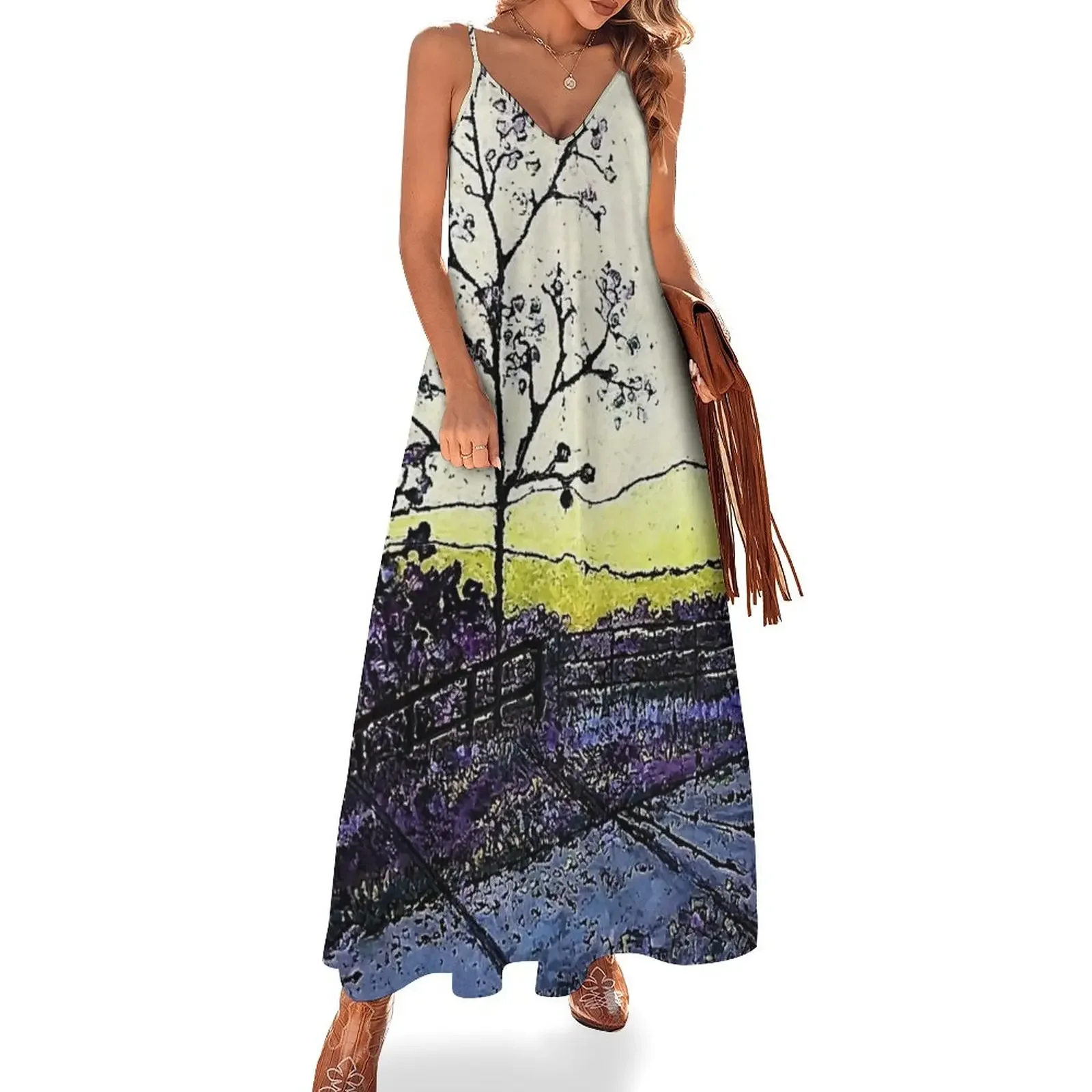 Lemon and Lavendar by Merideth Young Sleeveless Dress loose summer dress Clothing female party dress women elegant luxury
Lemon and Lavendar by Merideth Young Sleeveless Dress loose summer dress Clothing female party dress women elegant luxury