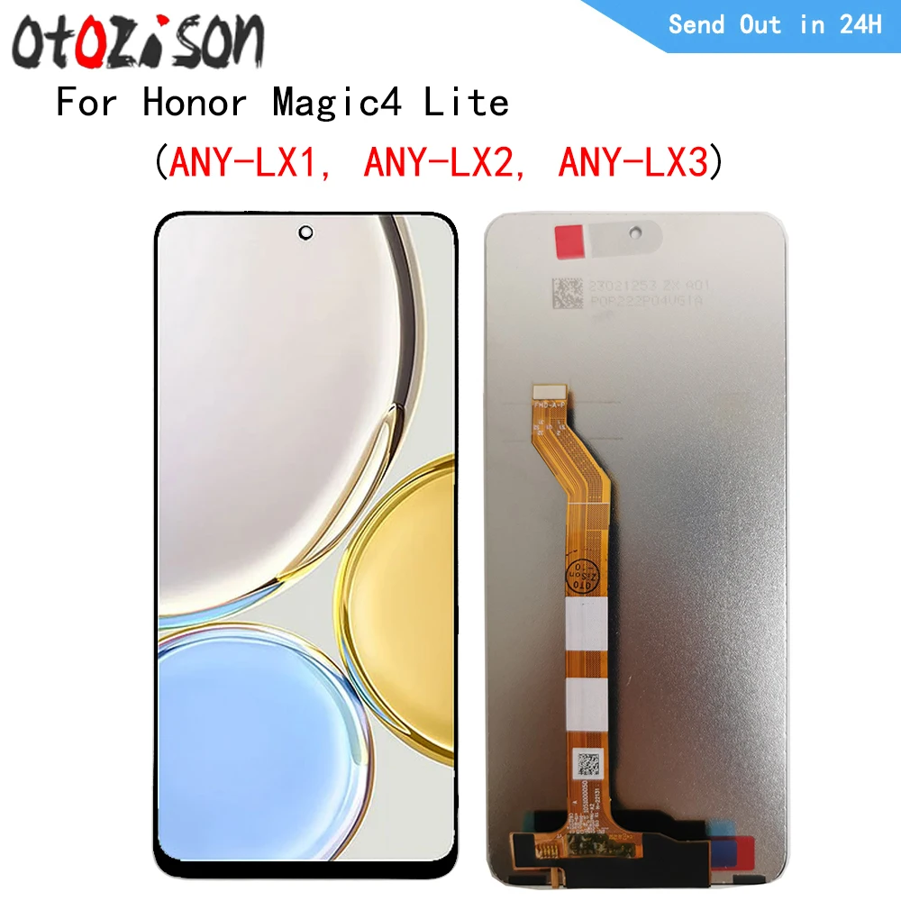 Дисплей 6,81 дюйма для Huawei Honor Magic4 Lite ANY-LX1, стандартный ЖК-дисплей с рамкой, сменный сенсорный ЖК-экран с цифровым преобразователем в сборе
Дисплей 6,81 дюйма для Huawei Honor Magic4 Lite ANY-LX1, стандартный ЖК-дисплей с рамкой, сменный сенсорный ЖК-экран с цифровым преобразователем в сборе