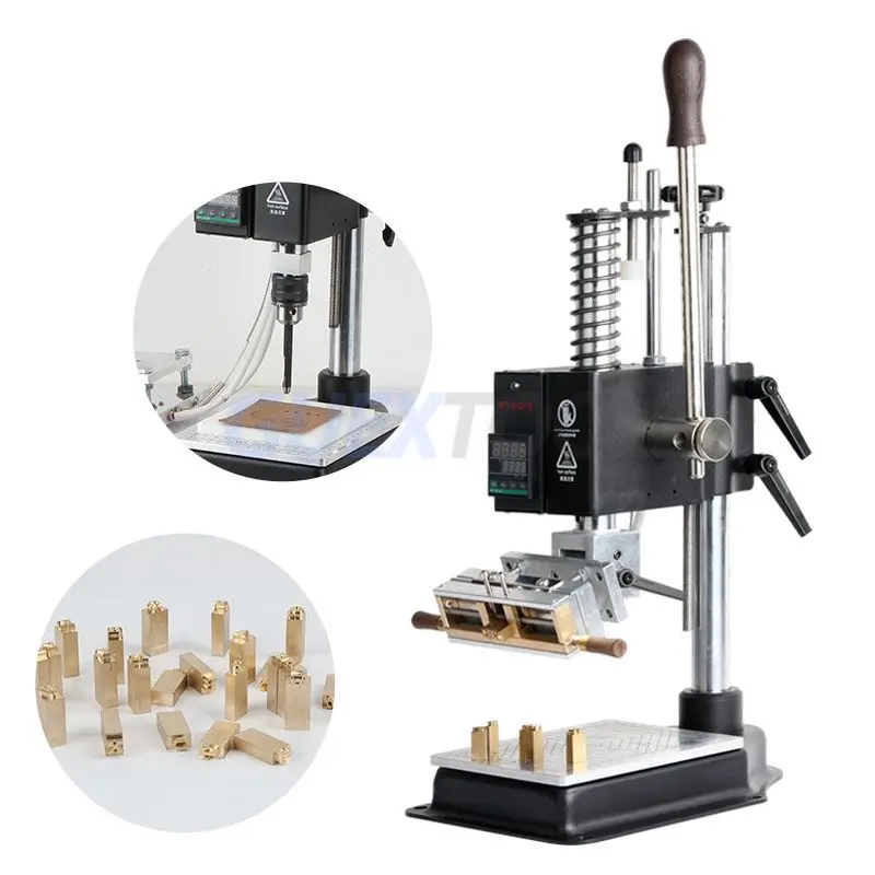Small Manual Stamping Machine PU Leather Diamond Cutting LOGO Note Die Cutting Machine Hot Stamping Hot Pressing Marking Machine
Small Manual Stamping Machine PU Leather Diamond Cutting LOGO Note Die Cutting Machine Hot Stamping Hot Pressing Marking Machine
