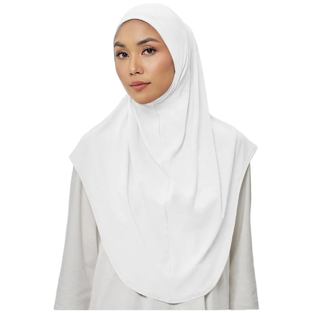 Elegant Solid Color Eid Al-Fitr Long Turban Adjustable Breathable Arab Lady Headscarf Elastic Versatile Hijab Head Wrap Daily
Elegant Solid Color Eid Al-Fitr Long Turban Adjustable Breathable Arab Lady Headscarf Elastic Versatile Hijab Head Wrap Daily