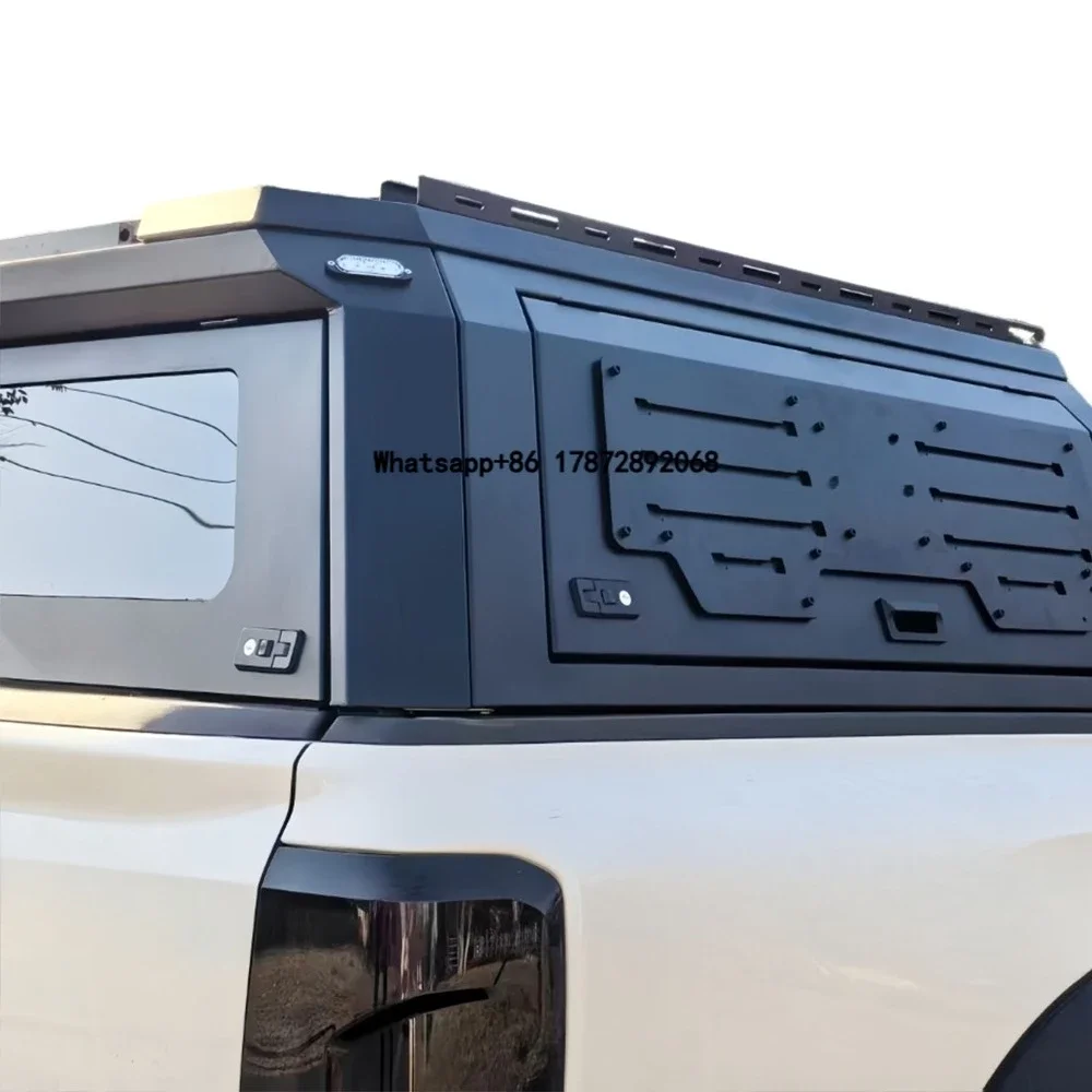 Quality Aluminum Alloy Pickup Hardtop Truck Canopy for Ranger Raptor Camper Shell No Drill Installation Tonneau Cover
Quality Aluminum Alloy Pickup Hardtop Truck Canopy for Ranger Raptor Camper Shell No Drill Installation Tonneau Cover