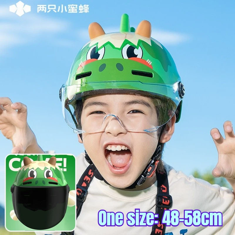 Child Riding Helmet Adjustable Adorable Appearance Ultra-Light Shock Absorbing ABS Toddler Skateboard Bike Safety Helmet 48-58CM
Child Riding Helmet Adjustable Adorable Appearance Ultra-Light Shock Absorbing ABS Toddler Skateboard Bike Safety Helmet 48-58CM