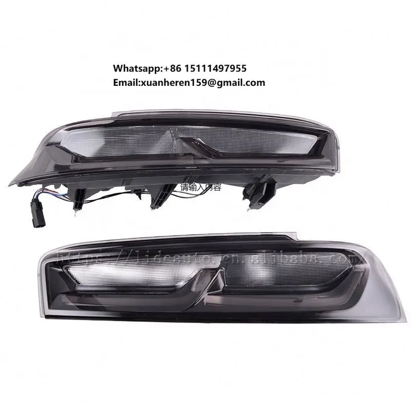 Самые продаваемые черные светодиодные задние фонари для Chevrolet Camaro 2016-2019 годов
Самые продаваемые черные светодиодные задние фонари для Chevrolet Camaro 2016-2019 годов