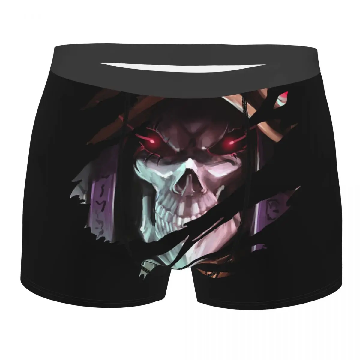 Custom Fashion Overlord Manga Boxers Shorts Panties Men's Underpants Stretch Ainz Ooal Gown Skull Briefs Underwear
Custom Fashion Overlord Manga Boxers Shorts Panties Men's Underpants Stretch Ainz Ooal Gown Skull Briefs Underwear