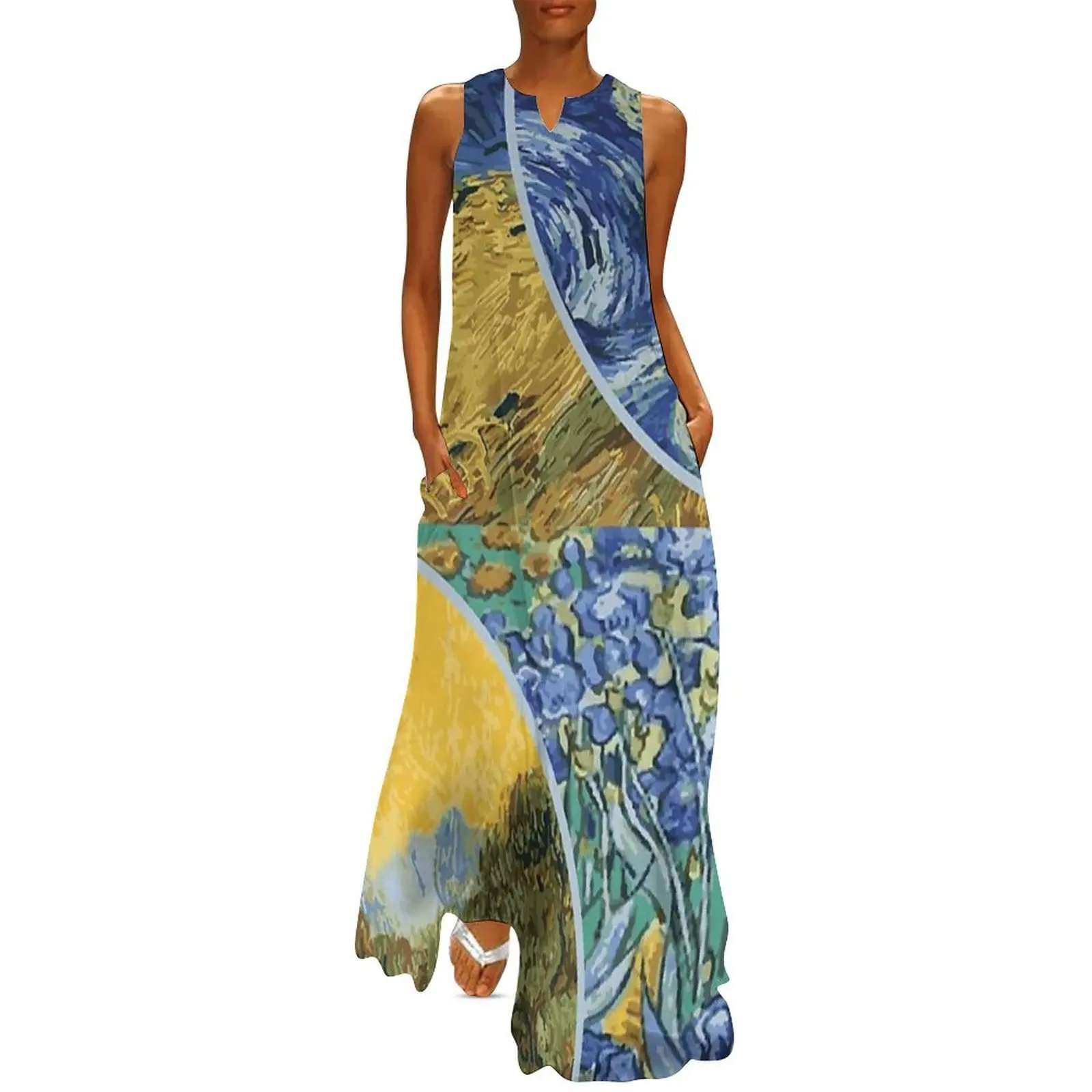 Van Gogh's Most Famous Paintings Long Dress chic and elegant woman dress women clothes Evening dresses
Van Gogh's Most Famous Paintings Long Dress chic and elegant woman dress women clothes Evening dresses