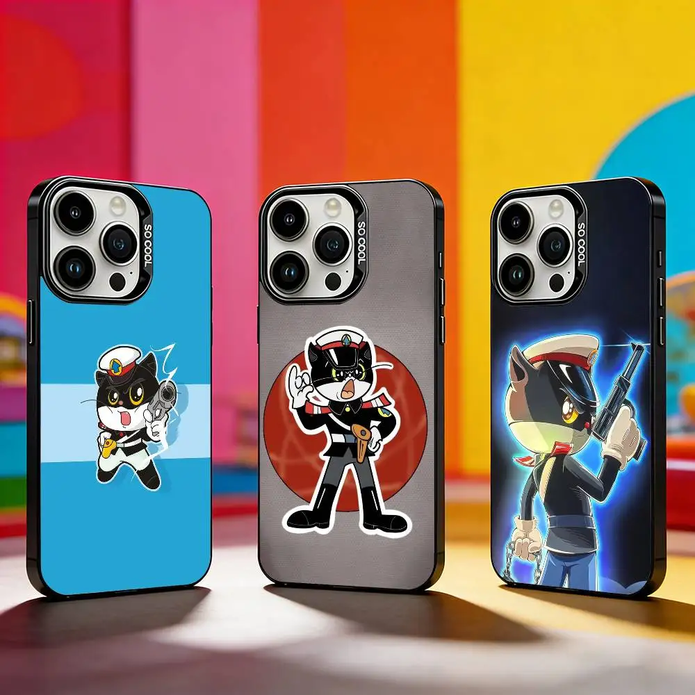 Black cat Sheriff Phone Case For iPhone 17,16,15,14,13,12,11 Plus,Pro Max,XS,Colored silver phone case
Black cat Sheriff Phone Case For iPhone 17,16,15,14,13,12,11 Plus,Pro Max,XS,Colored silver phone case