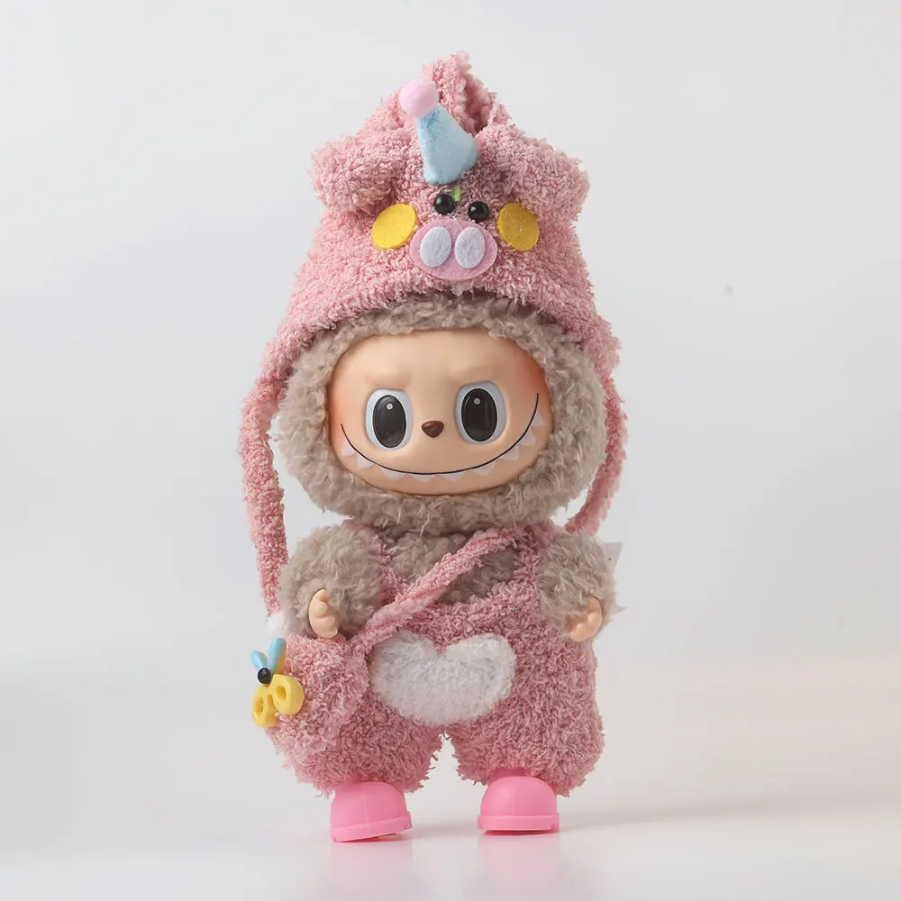 Одежда для кукол Labubu Select, 15-17 см, розовый свитер с маленькой свиньей, шляпа, обувь, комплект из 4 предметов, универсальная одежда Labubu
Одежда для кукол Labubu Select, 15-17 см, розовый свитер с маленькой свиньей, шляпа, обувь, комплект из 4 предметов, универсальная одежда Labubu