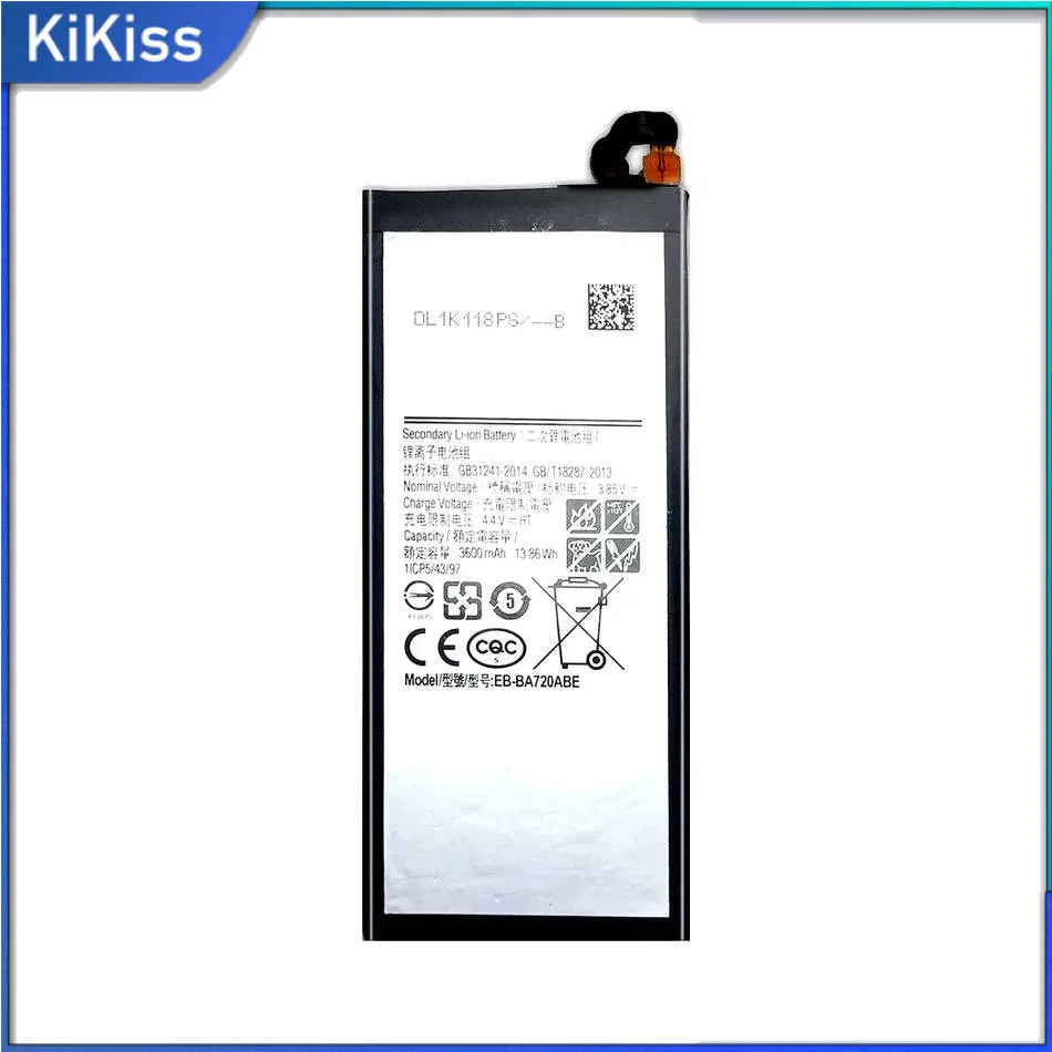 EB-BA720ABE Battery For Samsung Galaxy A7 2017 SM-A720 A720F A720S J7 Pro SM-J730F Lightweight 3600Mah
EB-BA720ABE Battery For Samsung Galaxy A7 2017 SM-A720 A720F A720S J7 Pro SM-J730F Lightweight 3600Mah