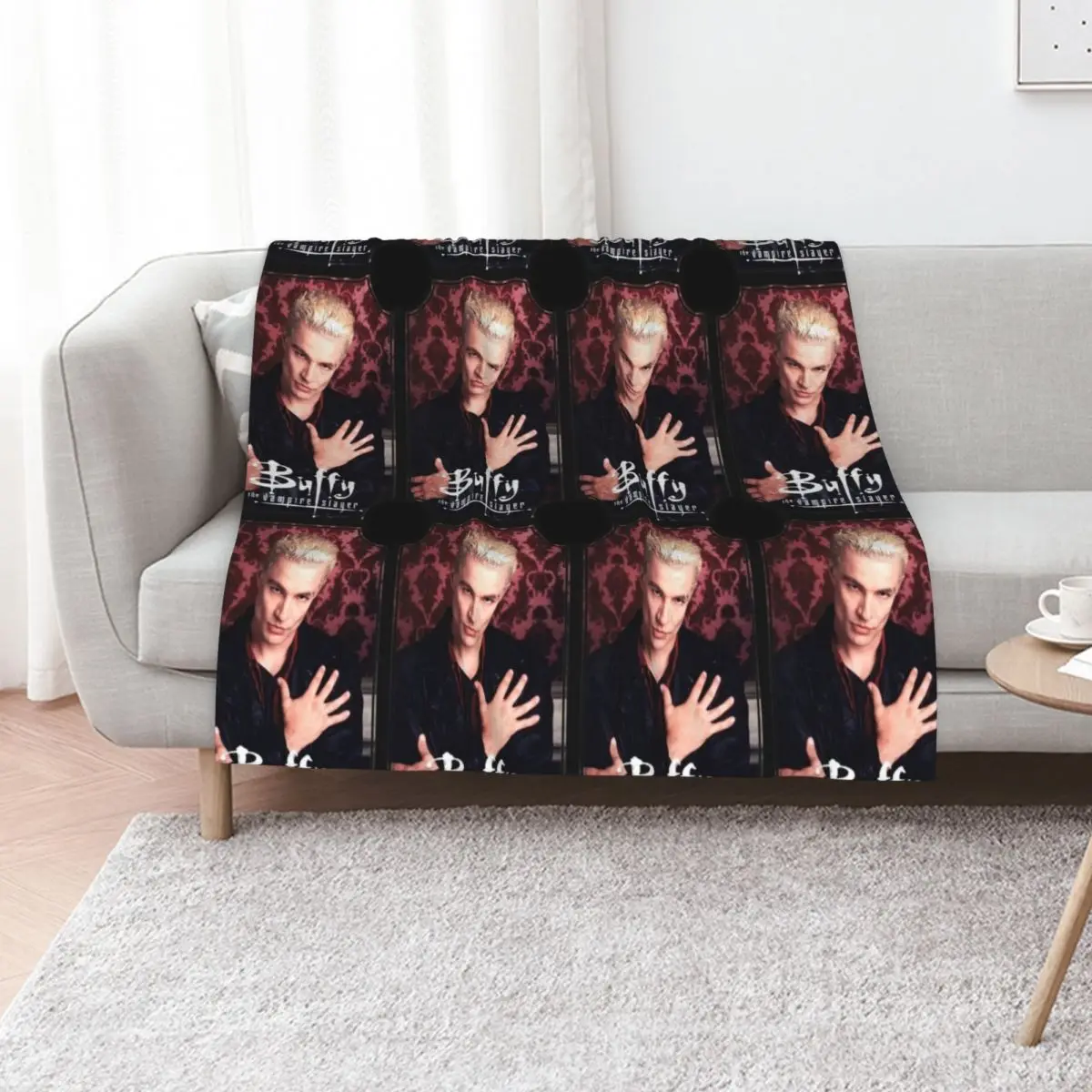 BUFFY - SPIKE Throw Blanket Soft Warm Blanket Gift for Men Women Adults
BUFFY - SPIKE Throw Blanket Soft Warm Blanket Gift for Men Women Adults