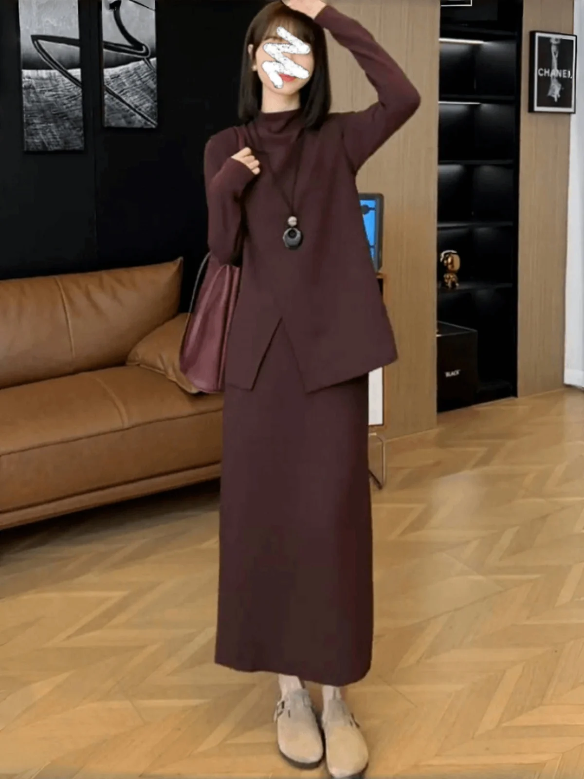 Spring Fashion Women's Three-Piece Set Long Sleeve Base Shirt Outer Vest Half-length Skirt Trendy Ensemble Casual Wear
Spring Fashion Women's Three-Piece Set Long Sleeve Base Shirt Outer Vest Half-length Skirt Trendy Ensemble Casual Wear