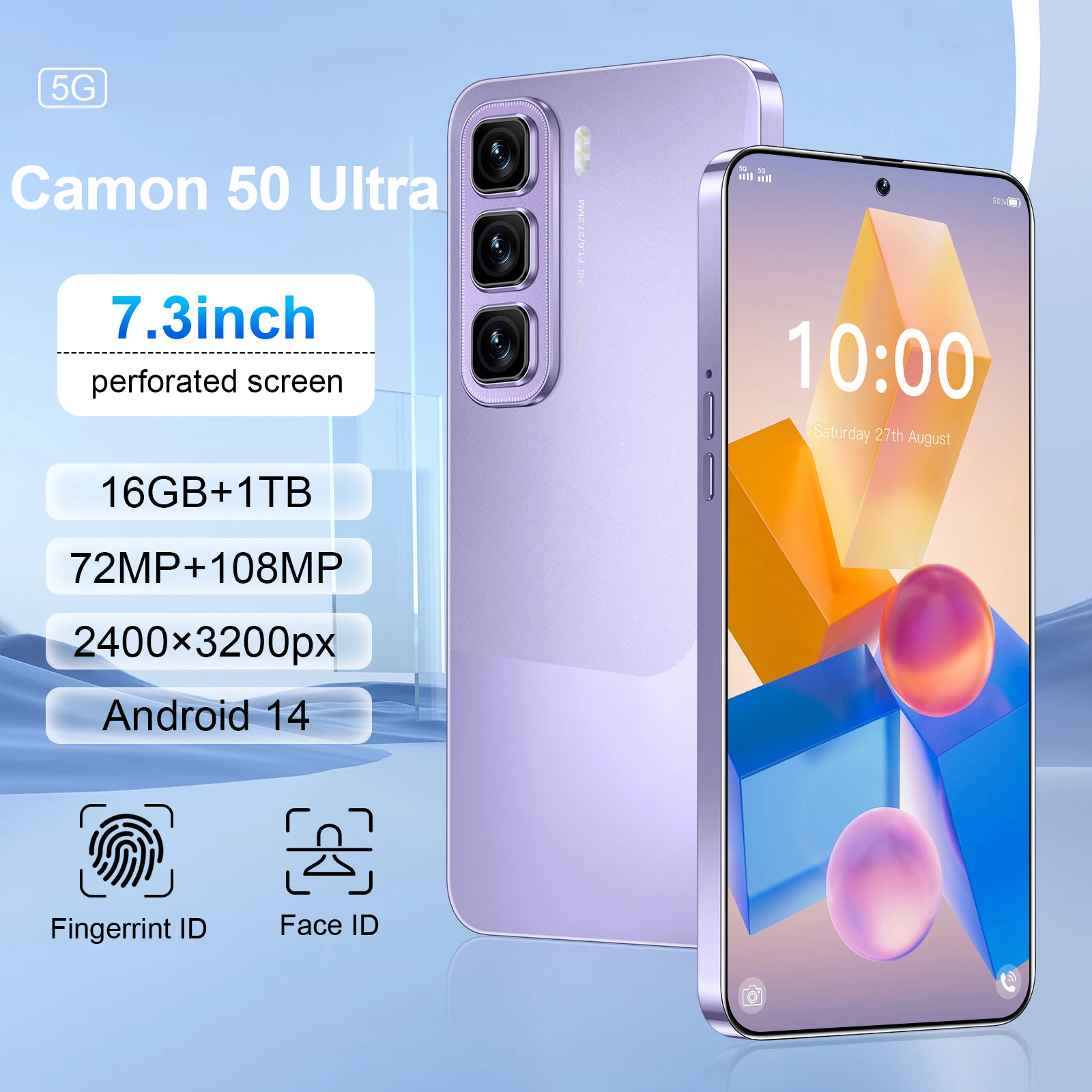 HOT 2026 New High Quality Camon 50 Ultra original intelligent 5G dual card dual standby system global version 8000mAh battery
HOT 2026 New High Quality Camon 50 Ultra original intelligent 5G dual card dual standby system global version 8000mAh battery