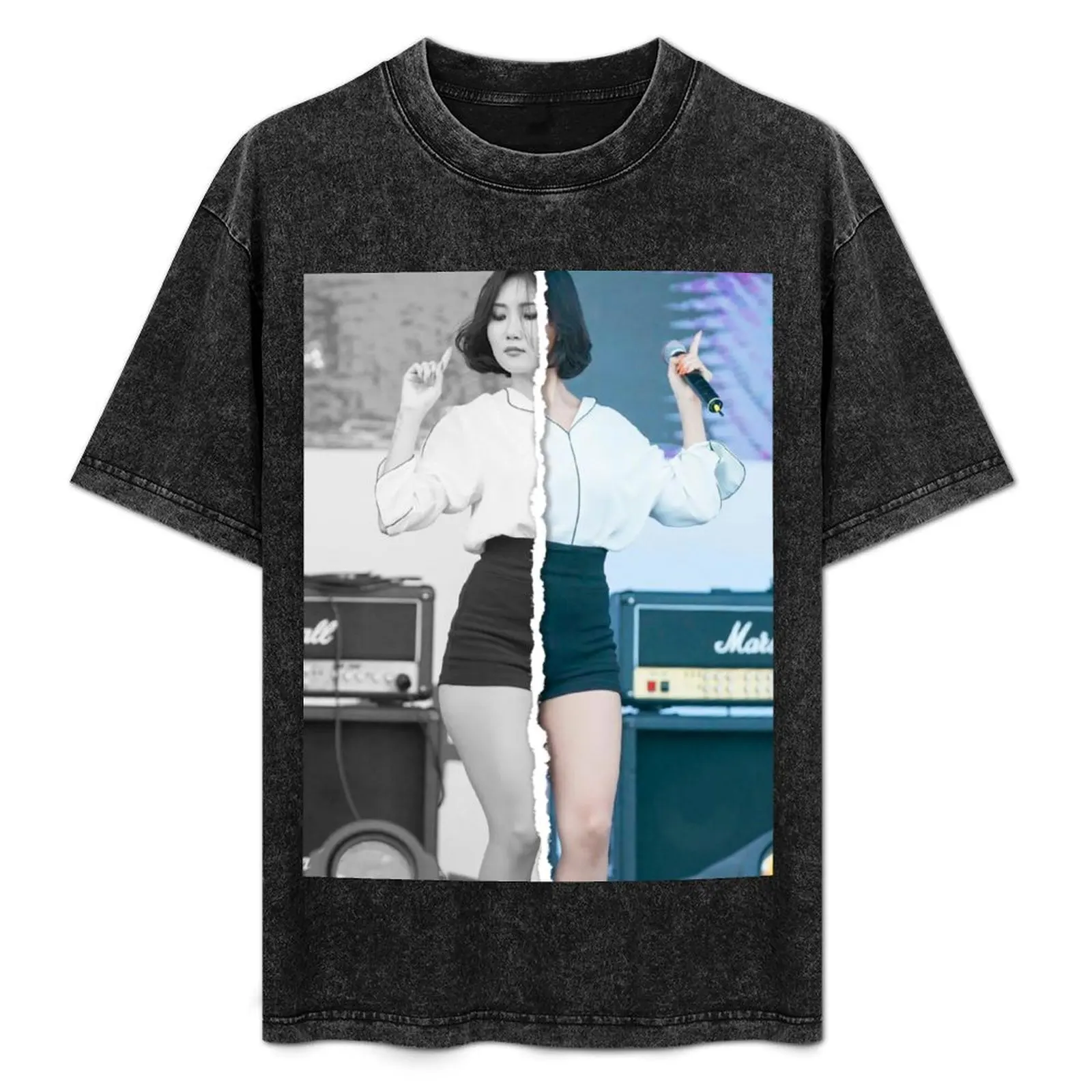MAMAMOO Hwasa (Divided Photo) T-Shirt Big and Tall Solid Color T-Shirt
MAMAMOO Hwasa (Divided Photo) T-Shirt Big and Tall Solid Color T-Shirt
