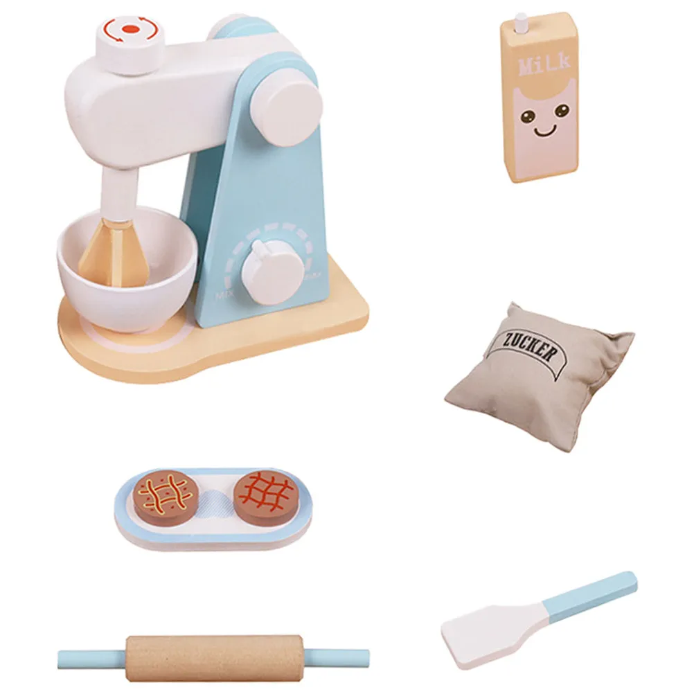 1Set Wooden Mini Mixer for Kids Pretend Play Kitchen Appliances Children Hands-on Cooking Simulation Gift Mixer Toy
1Set Wooden Mini Mixer for Kids Pretend Play Kitchen Appliances Children Hands-on Cooking Simulation Gift Mixer Toy