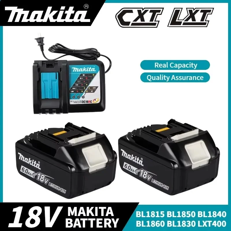 100% Genuine Makita 6Ah//5Ah for Makita 18V Battery BL1830B BL1850B BL1850 BL1840 BL1860 BL1815 Replacement Lithium Battery
100% Genuine Makita 6Ah//5Ah for Makita 18V Battery BL1830B BL1850B BL1850 BL1840 BL1860 BL1815 Replacement Lithium Battery