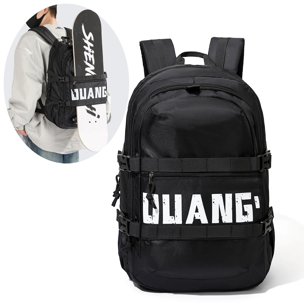 All-in-One Skateboard Backpack Durable Multi-Sport Daypack for Ski Gym skate bag backpack carry workout bag
All-in-One Skateboard Backpack Durable Multi-Sport Daypack for Ski Gym skate bag backpack carry workout bag