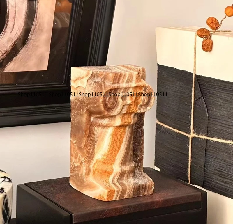 Tiramisu travertine Roman column, natural stone lines are different, creative European architecture books rely on ornaments
Tiramisu travertine Roman column, natural stone lines are different, creative European architecture books rely on ornaments