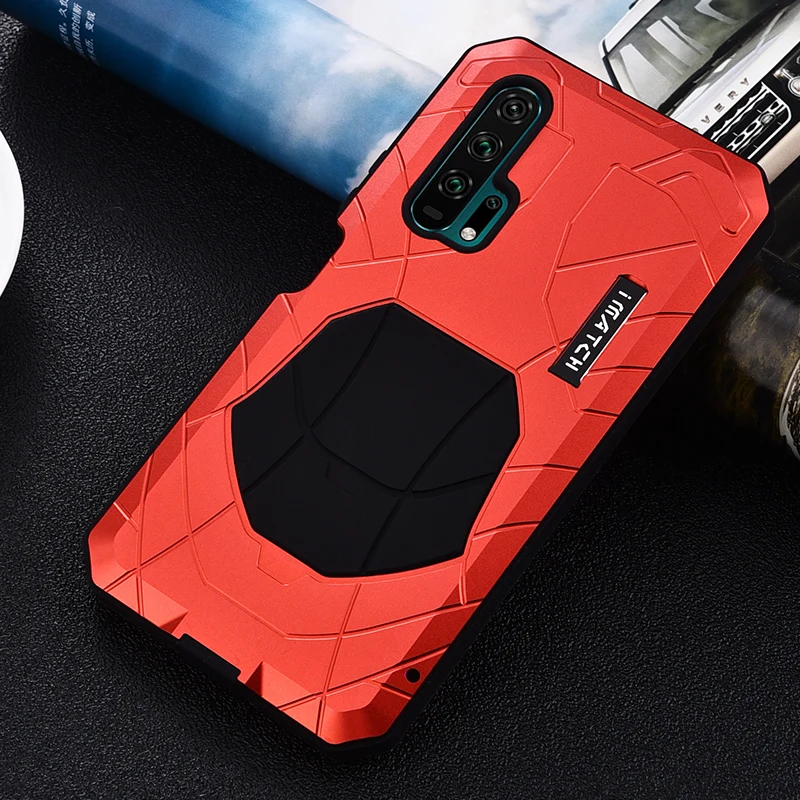 Imatch Armor Aluminum Metal Silicone Shockproof Phone Cases For honor V40 20 Pro Dirt Shock Proof Phone Cover Case
Imatch Armor Aluminum Metal Silicone Shockproof Phone Cases For honor V40 20 Pro Dirt Shock Proof Phone Cover Case