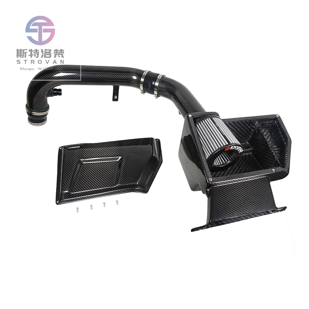New 100% Carbon Fiber Cold Air Intake System Filter for VW Golf 6 GTI 2009-2013 EA888
New 100% Carbon Fiber Cold Air Intake System Filter for VW Golf 6 GTI 2009-2013 EA888