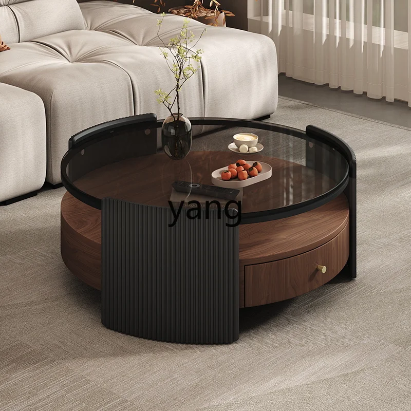 LMM modern simple round coffee table combination living room household small apartment French retro coffee table
LMM modern simple round coffee table combination living room household small apartment French retro coffee table