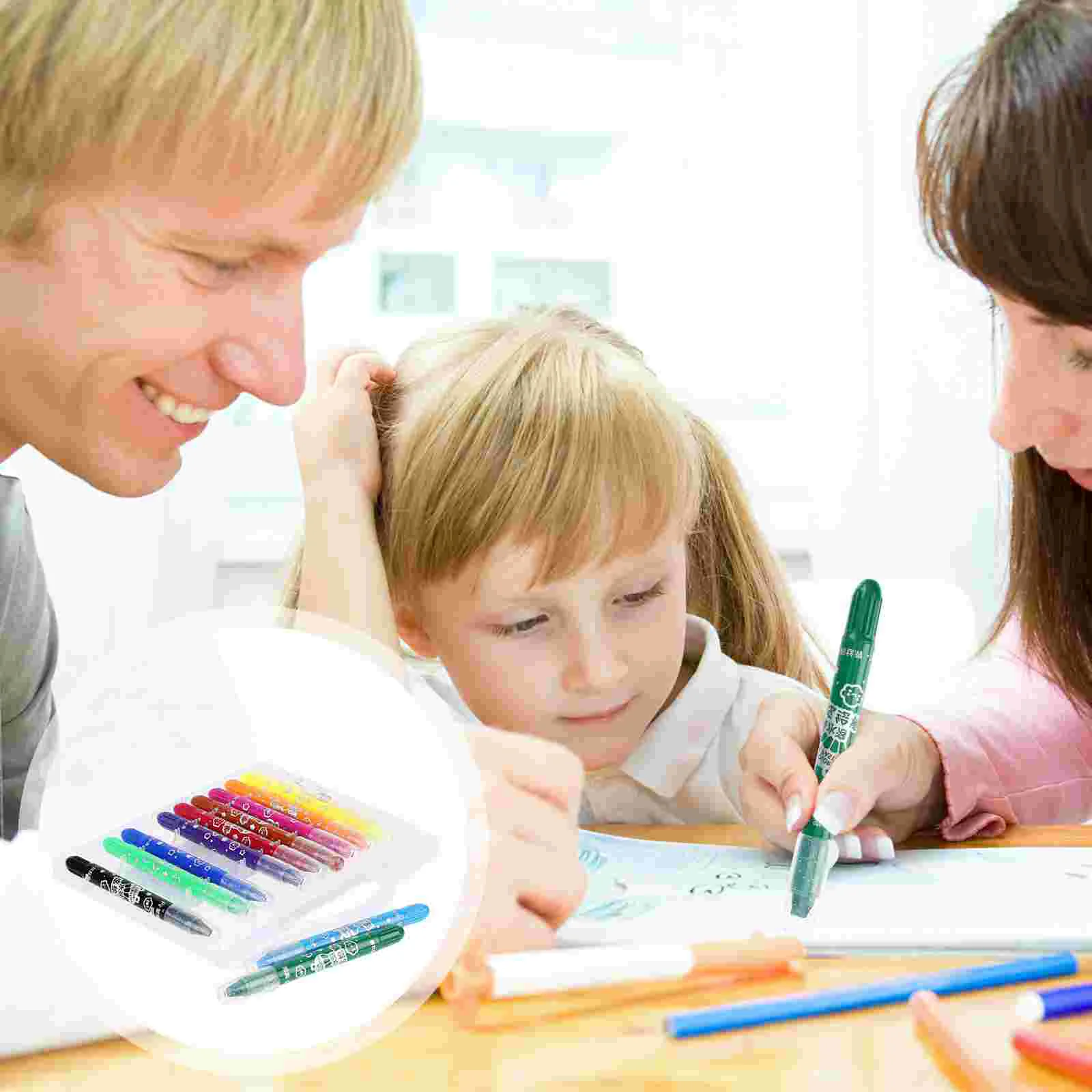 12 Pcs Crayon Kids Crayons for Graffiti Washable Oil Pastel Painting Pens Children Plastic
12 Pcs Crayon Kids Crayons for Graffiti Washable Oil Pastel Painting Pens Children Plastic
