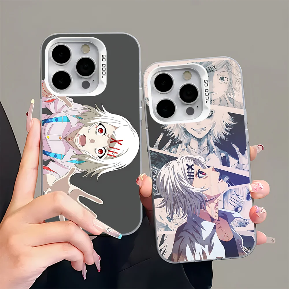 Juuzou Suzuya Tokyo Ghoul Phone Case For iPhone 16,15,14,13,12,11,Pro,Max,Plus,Mini,XS,SE Anti Fall Gray White Matte Hard Bumper
Juuzou Suzuya Tokyo Ghoul Phone Case For iPhone 16,15,14,13,12,11,Pro,Max,Plus,Mini,XS,SE Anti Fall Gray White Matte Hard Bumper