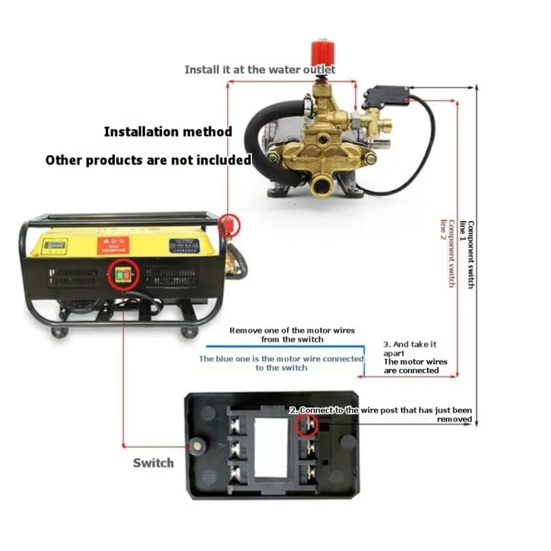 【HOT ITEMS】Auto Start Stop Accessories For 55/58 Model For Car Washing Machine Water Gun Featuring Automatic Water Pressure Sens
【HOT ITEMS】Auto Start Stop Accessories For 55/58 Model For Car Washing Machine Water Gun Featuring Automatic Water Pressure Sens