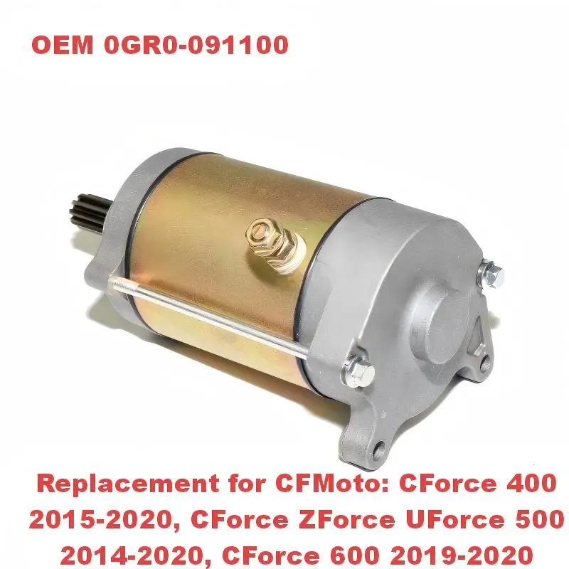 NEW Starter Motor Replace For CF 400 CF550 ATV UTV 0GR0-091100 QUAD GO KART
NEW Starter Motor Replace For CF 400 CF550 ATV UTV 0GR0-091100 QUAD GO KART