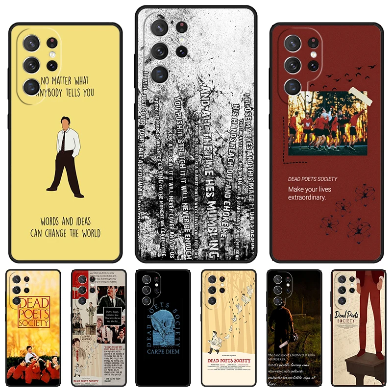 Dead Poets Society Five Centuries Of Ver phone case For Samsung Galaxy S24 S25 S23 S22 Ultra Note 10 20 Plus S20 S21 FE
Dead Poets Society Five Centuries Of Ver phone case For Samsung Galaxy S24 S25 S23 S22 Ultra Note 10 20 Plus S20 S21 FE