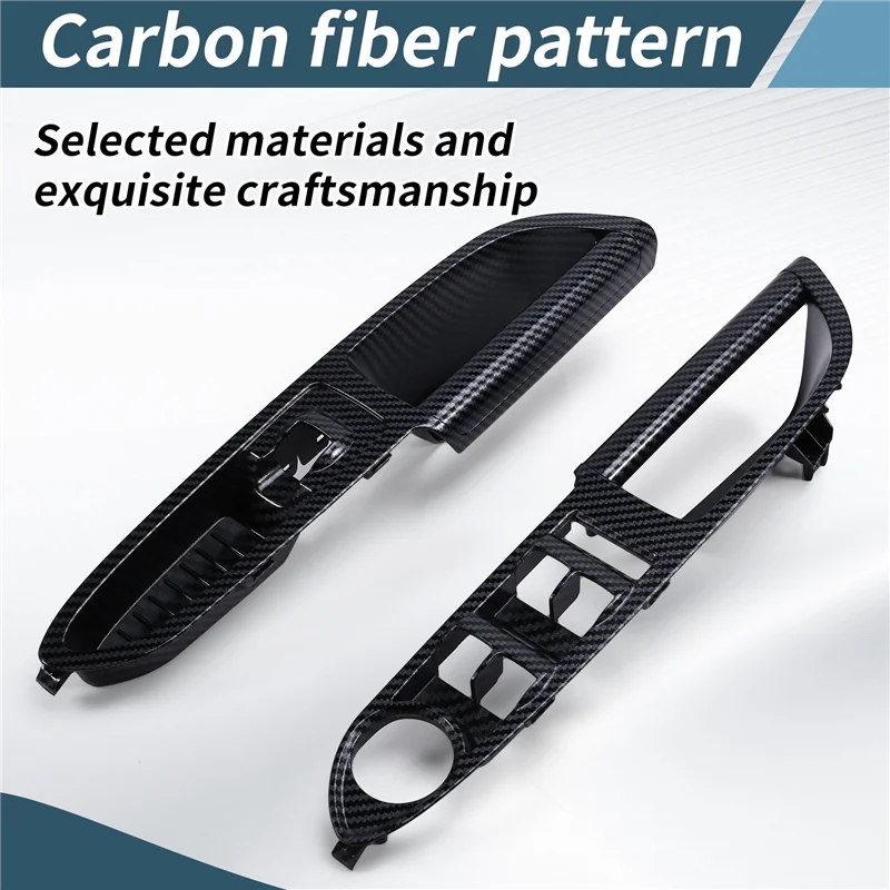A80X-1Pair Front Door Window Switch Panel For Ford Escape C-MAX 2013-2018 ABS Carbon Fibre Window Glass Lift Trim Cover Bezel
A80X-1Pair Front Door Window Switch Panel For Ford Escape C-MAX 2013-2018 ABS Carbon Fibre Window Glass Lift Trim Cover Bezel