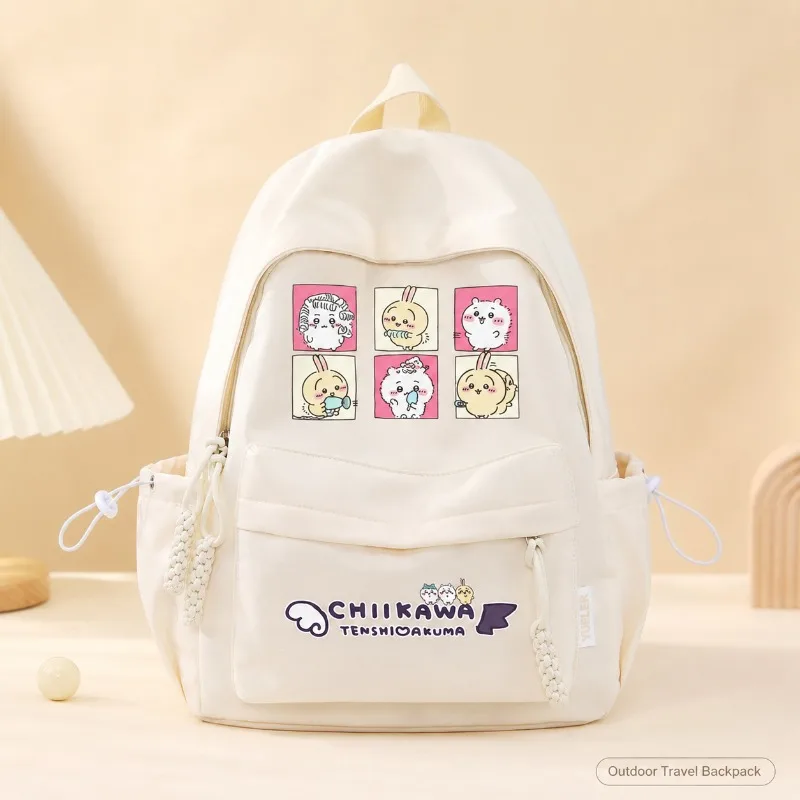 Cute Chiikawa Kids Backpack Reinforced Fabric Durable Dirt-resistant Large Capacity Lightweight School Backpack for Outdoor New
Cute Chiikawa Kids Backpack Reinforced Fabric Durable Dirt-resistant Large Capacity Lightweight School Backpack for Outdoor New