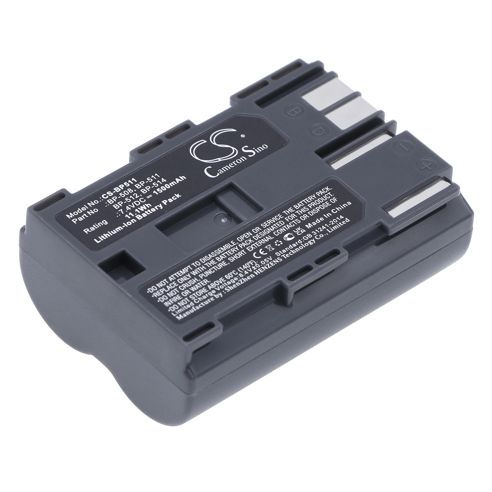 Li-ion Camera Battery for Canon, 7.4V, 1500mAh, Compatible Models: DM-MV100X, DM-MV100Xi, FV10, FV100, FV2, FV20, FV200, FV30
Li-ion Camera Battery for Canon, 7.4V, 1500mAh, Compatible Models: DM-MV100X, DM-MV100Xi, FV10, FV100, FV2, FV20, FV200, FV30