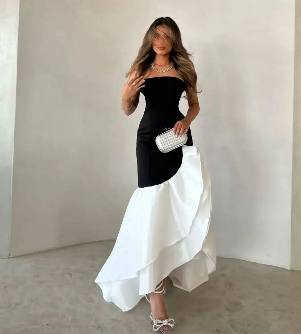 Customized Fashion Jersey A-Line Evening Dresses Strapless Sleeveless Sweep Train Special Occasion Gowns High Quality Prom Dress
Customized Fashion Jersey A-Line Evening Dresses Strapless Sleeveless Sweep Train Special Occasion Gowns High Quality Prom Dress