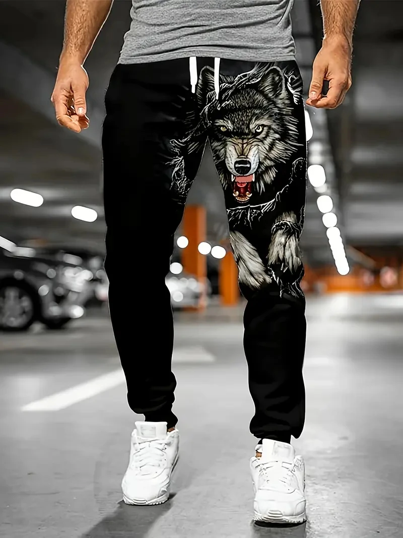 2025 новые мужские повседневные спортивные штаны с 3D принтом Fierce Wolf, 100% полиэстер, легкая эластичная веревка с карманами, спортивные брюки в повседневном стиле
2025 новые мужские повседневные спортивные штаны с 3D принтом Fierce Wolf, 100% полиэстер, легкая эластичная веревка с карманами, спортивные брюки в повседневном стиле