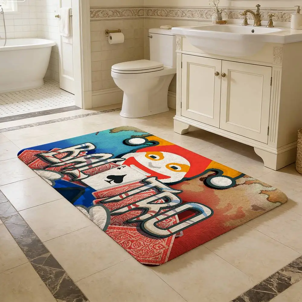 Game B-Balatro Kitchen Mat Nordic Style Bedroom Living Room Doormat Home Balcony Anti-Slip Welcome Rug
Game B-Balatro Kitchen Mat Nordic Style Bedroom Living Room Doormat Home Balcony Anti-Slip Welcome Rug