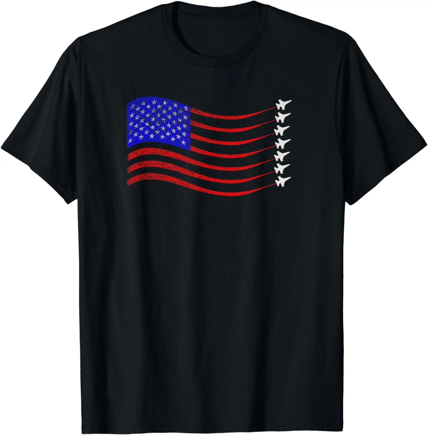 Patriotic 4th of July USA American Flag Fighter Jets Trail T-Shirt for Men Women Men Clothing One Size for Outdoor Travel
Patriotic 4th of July USA American Flag Fighter Jets Trail T-Shirt for Men Women Men Clothing One Size for Outdoor Travel